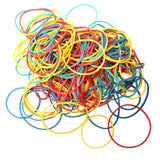 1 pack Multicolour Rubber Bands Basics Coloured Band Thin - 100g