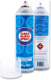 2pcs Clear Gloss Spray Sealant Smudge Proof Moisture Resistant Art Craft Photos