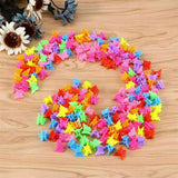 200X Butterfly Mini Hair Clips Hair