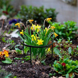 8x Stakes Plant Support Stand Frame Garden Climbing Trellis Flowers Stand Cage