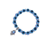 Evil Eye Bracelet Hamsa Hand Greek Turkish Mati Bangle Jewellery Adults Gift
