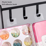 100X Clear Hang Tab With Adhesive Hook Hole Style Hang Sell Stock Shop Retail