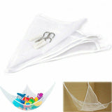 Soft Large Toy Hammock Mesh Net Bedroom Nursery Toys Storage Teddy Bear - White