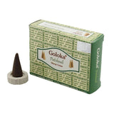 Goloka Patchouli Incense Cones 10 Dhoop Cones Meditation Aroma Fragrance