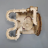 Roller Coaster Technology-driven Handmade DIY Wooden Gifts 3D Toys Experiment