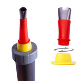 22pcs Caulking Caulk Nozzle Applicator with Base Kits Sealant Finishing Tools