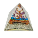 7 Chakra Merkaba Crystal Orgonite Orgone Pyramid Protection Healing Energy