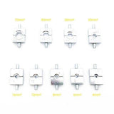 8 Ton Hydraulic Crimper Cable Lugs Wire Force Crimping Tool Kit 4mm-70mm Pliers