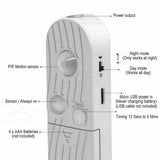 Cool White Battery Operated Motion Sensor Cabinet Light LED Strip Under Bed 2M