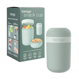 Bentgo Snack Cup with Top Compartment Lunch Box Food Container Mint Green 590ml