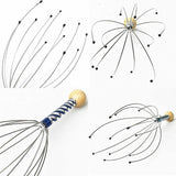 Neck Head Massager Scalp Equipment Tool Revive Stress Relax Octopus Massager