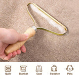 2x Lint Remover Pet Fur Cleaner Clothes Fuzz Shaver Brush Trimmer Manual Roller
