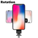 Flexible Tripod Holder Stand Selfie Stick Bluetooth Remote Mobile Phone - Black