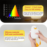 Cute Duck Night Light USB LED Rechargeable Silicone Kid Baby Room Lamp Xmas Gift