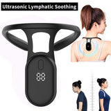 Slimory Ultrasonic Portable Lymphatic Soothing Body Shaping Neck USB -Black