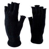 2 PAIRS WINTER FINGERLESS GLOVES MEN FASHION NEW HOT SELLING KNIT FASHION
