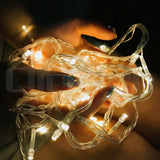 Warm White 500LED 100M Waterproof Christmas Fairy String Lights Wedding Garden