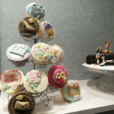 3D Flower Silicone Fondant Mould Cake Border Decor Baking Mold Sugarcraft DIY