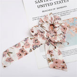 5x Hair Band Scarf Bow Floral Tie Rope Elastic Scrunchies Women Girl Assorted