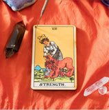 The Strength Tarot Incense Holder Tray Incense Burner Holder Incense Sticks Yoga