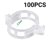 Veggie Garden Plant Support Clips for Trellis Twine Tomato Grafting Hanging Vine