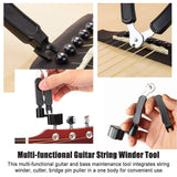 3-in-1 Electric Acoustic Guitar Guitar String Pin Tool Winder and Cutter Tool