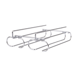 2 Slots Wine Glass Holder Wall Hanger Hanging Bar Storage Rack champagne