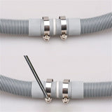 1M Washing Machine Dishwasher Drain Waste Hose Extension Pipe Sets Universal