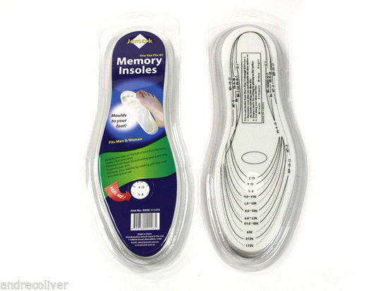 1 Pair Insoles Insert Memory Foam