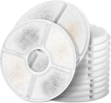 6 pcs Carbon Filters Water Fountain Replacement For Pet Dog Cat Water Drinking