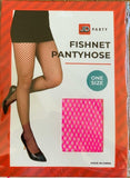 Women Fishnet Stockings Party Costume Dance Wear Leggings 1980s - Pink