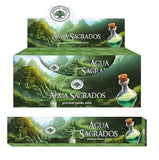 Agua Sagrados Premium Masala Incense Green Tree Premium Fragrance 12 Packets