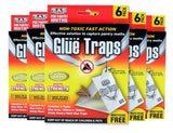 6pk Pest Control Moth Traps Glue Window Ready To Use Disposable 13x 10cm