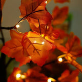 Maple Twig Fairy Xmas Party Lamp 24 LED Decorations Christmas Tree Lights 60cm