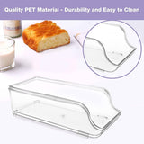 2x Refrigerator Organizer Can Dispenser Storage Holder Beverage Food Container