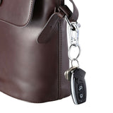 3x Stainless Steel Clasp Clips Hook Alloy Keychain Split Key Ring Durable