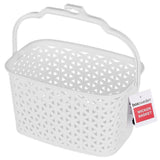 2x Design Peg Basket Storage Holder Boxsweden Wicker Organiser w/ Hook Assorted