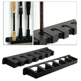 Rack Fishing Pole Holder 6-Rod Tackle Wall Fishing Rod Storage Fixed Stand
