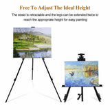 Tripod Painting Artist Easel Display Stand Drawing Board Art Sketch Adjustable