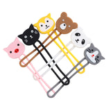 5pcs Holder Cable Ties Winder Earphone Cord Organiser Cable Clip Headphone Clip