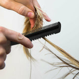 Professional Hairdressers Razor Comb Razor DIY Hair Cutting Thinning Trimmer