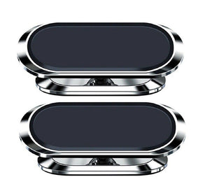 2x Universal Magnetic Car Phone Holder Dashboard MountStand iPhoneSamsung Silver