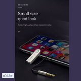 Wireless Baseus Bluetooth 5.0 Receiver Dongle Car AUX 3.5mm Adapter Cable Home