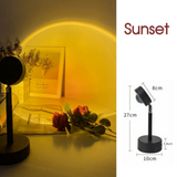 Sunset Romantic Projection Lamp LED Floor Night Light