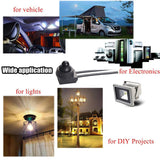 5pcs 12V Waterproof Push-Button On-Off Switch Outdoor Lighting Motorcycle Car