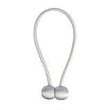 2x Magnetic Ball Curtain Tiebacks Tie Backs Hooks Clothing Home Textiles Grey