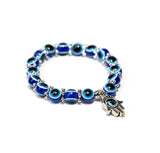 Evil Eye Bracelet Hamsa Hand Greek Turkish Mati Bangle Jewellery Adults Gift