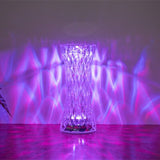 Sparkling Crystal Touch Diamond Lamp Clour Changing Night light