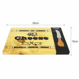 Cheese Board With Knife Set Cheese Cutting Serving Personalized Wood Board