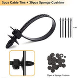 731 PCS Car Body Trim Clips Retainer Bumper Auto Panel Push Plastic Fastener Kit